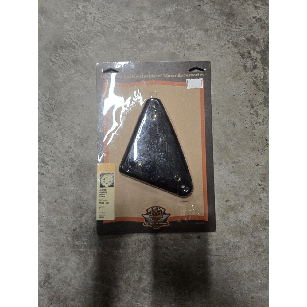 Harley Davidson Sportster Ignition Module Cover 66328-82T Black